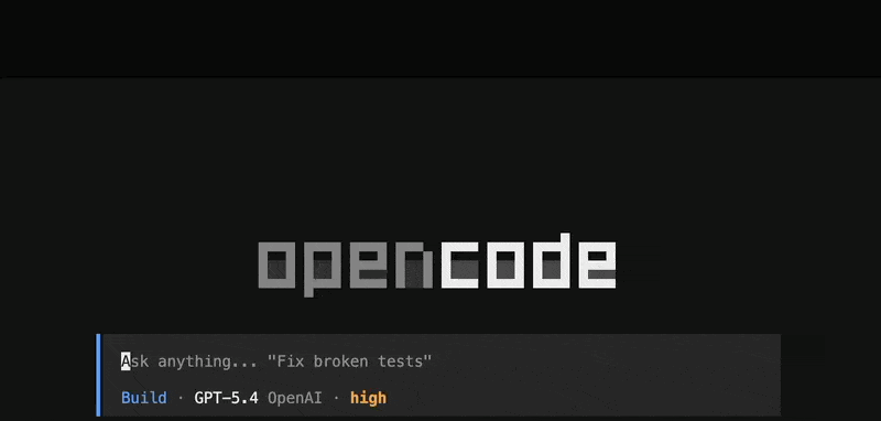 OpenCode /skills UI showing how to browse and run ACT skills
